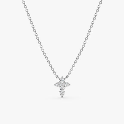 1.0 CT Round Bezel Solitaire Lab Grown Diamond Necklace