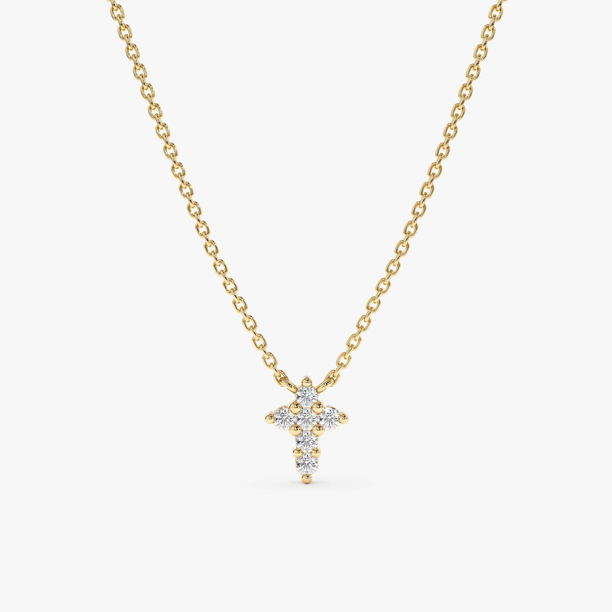 1.0 CT Round Bezel Solitaire Lab Grown Diamond Necklace