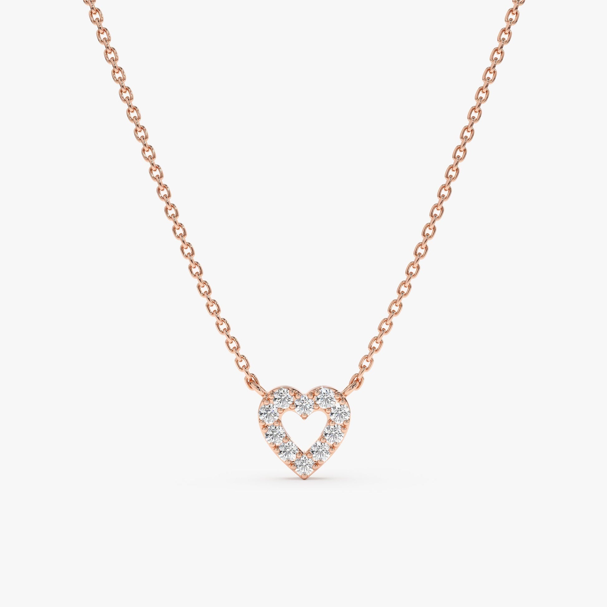 1.0 CT Round Bezel Solitaire Lab Grown Diamond Necklace