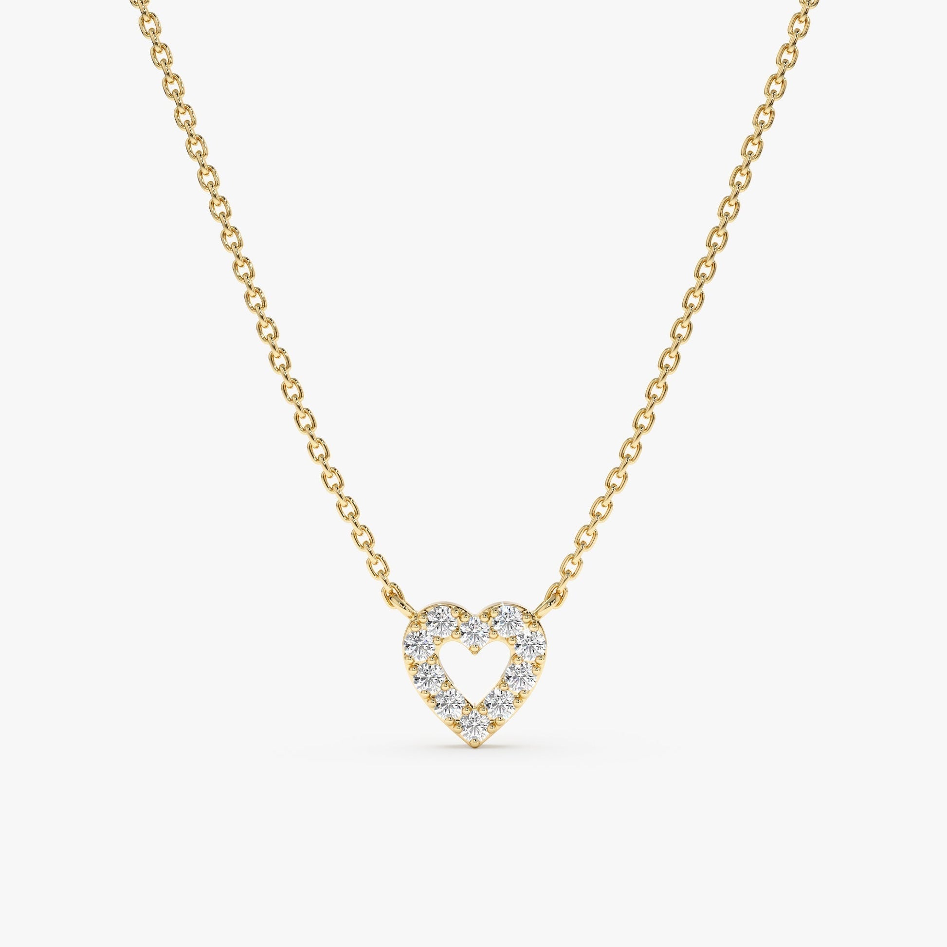 1.0 CT Round Bezel Solitaire Lab Grown Diamond Necklace