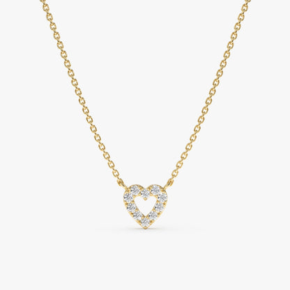 1.0 CT Round Bezel Solitaire Lab Grown Diamond Necklace