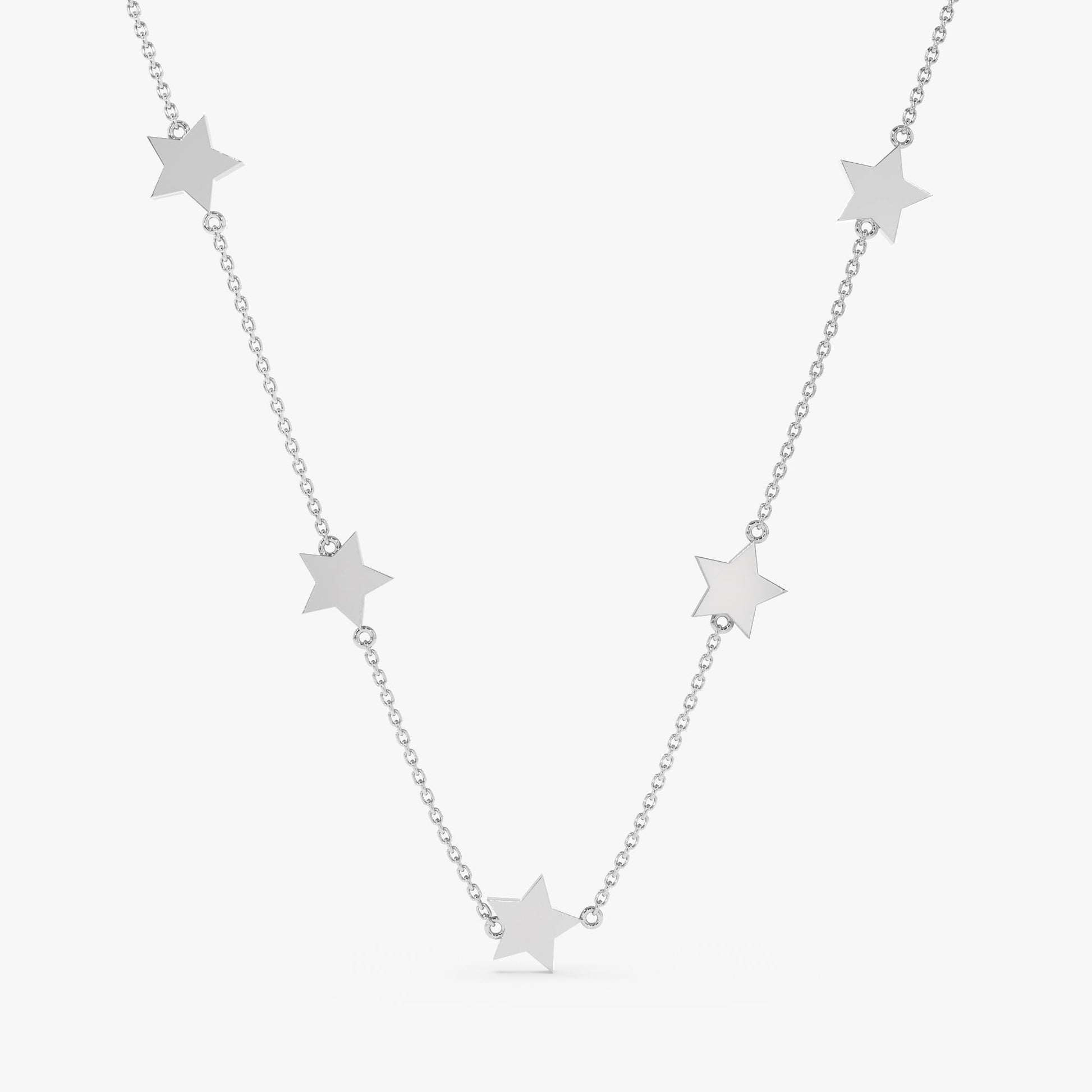1.0 CT Round Bezel Solitaire Lab Grown Diamond Necklace