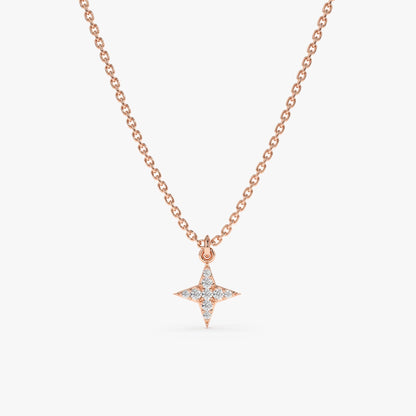 1.0 CT Round Bezel Solitaire Lab Grown Diamond Necklace