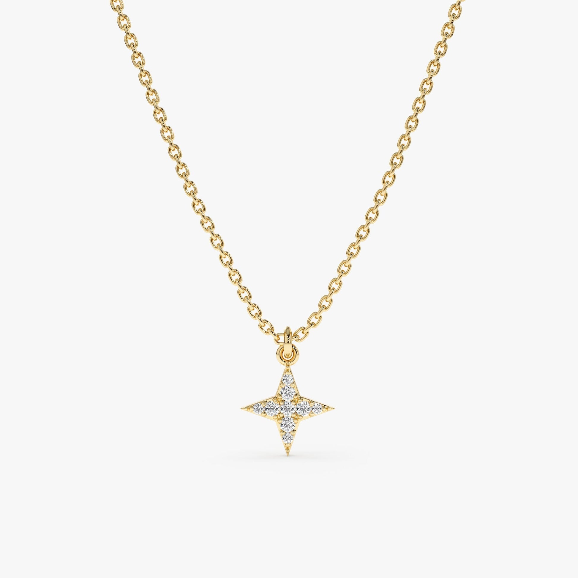 1.0 CT Round Bezel Solitaire Lab Grown Diamond Necklace