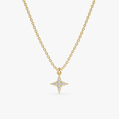 1.0 CT Round Bezel Solitaire Lab Grown Diamond Necklace