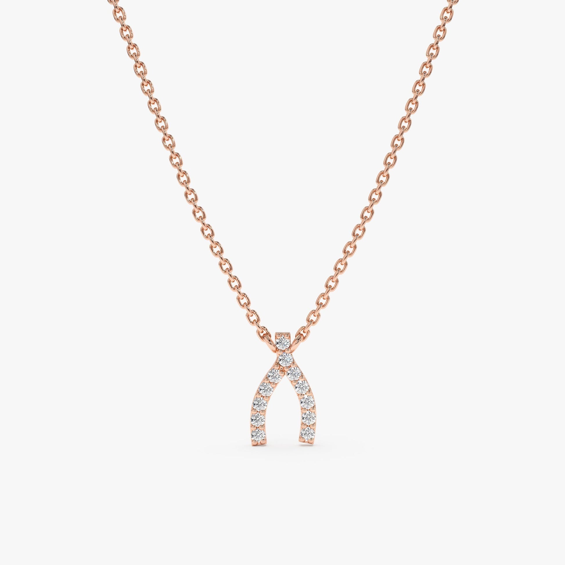 1.0 CT Round Bezel Solitaire Lab Grown Diamond Necklace