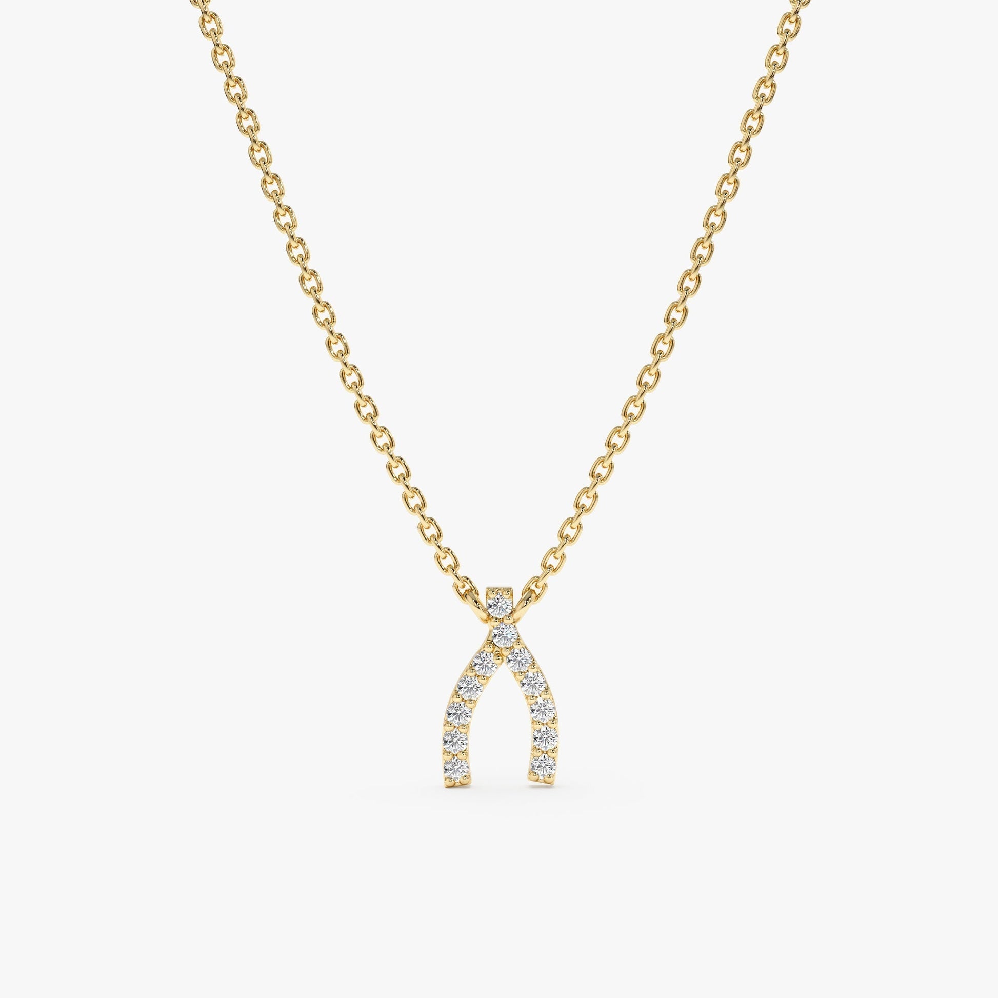 1.0 CT Round Bezel Solitaire Lab Grown Diamond Necklace