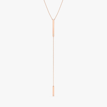 1.0 CT Round Bezel Solitaire Lab Grown Diamond Necklace