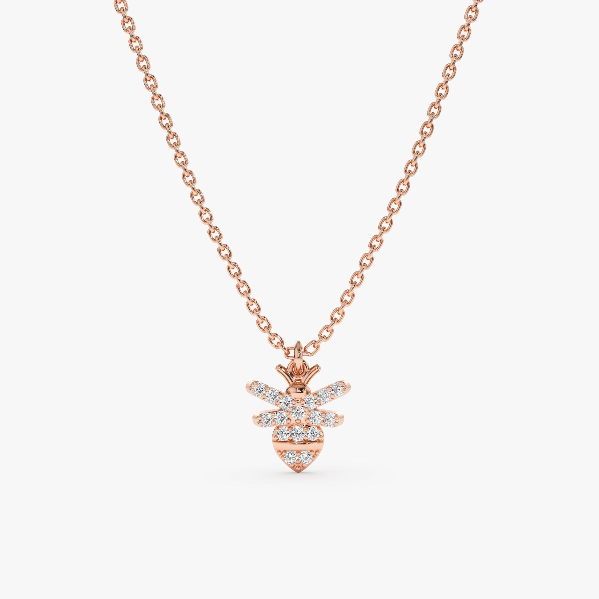 1.0 CT Round Bezel Solitaire Lab Grown Diamond Necklace