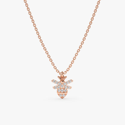 1.0 CT Round Bezel Solitaire Lab Grown Diamond Necklace