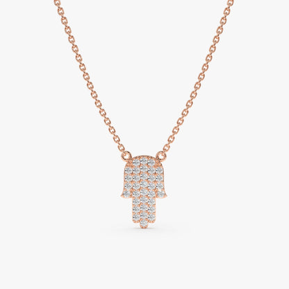 1.0 CT Round Bezel Solitaire Lab Grown Diamond Necklace
