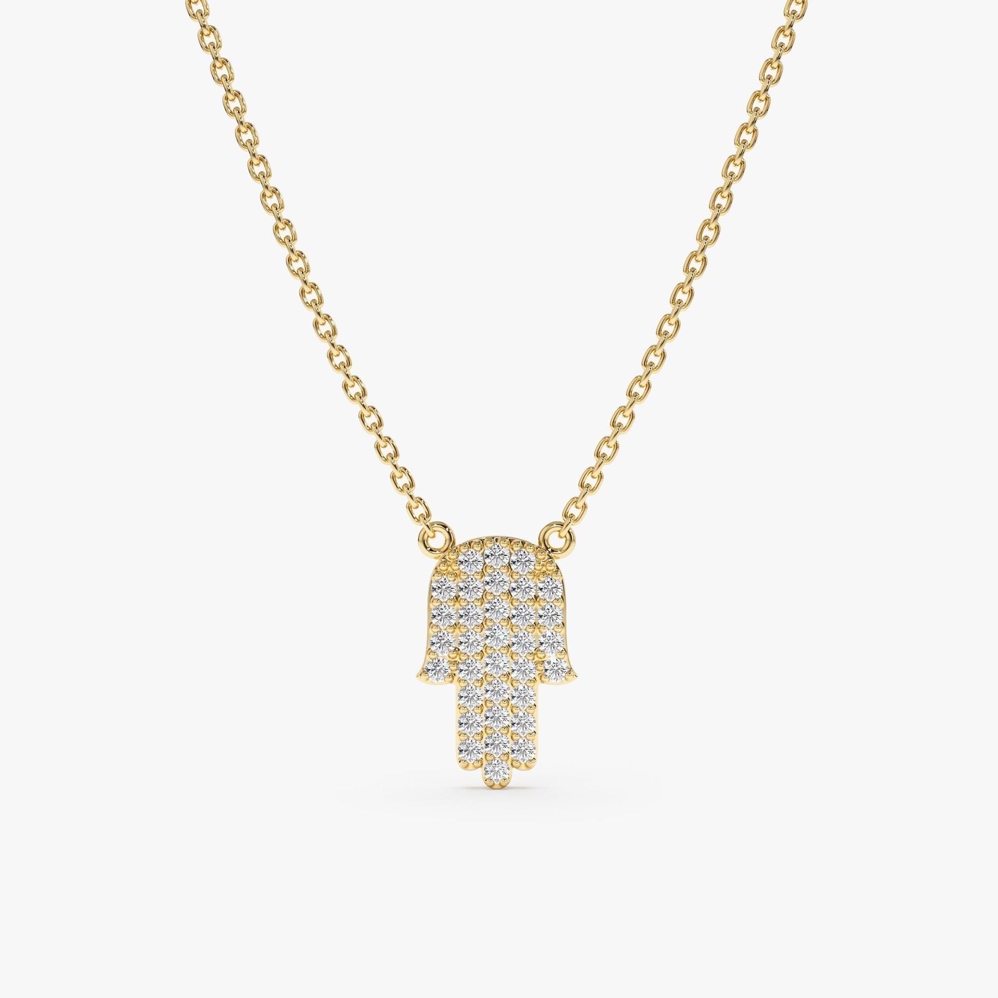 1.0 CT Round Bezel Solitaire Lab Grown Diamond Necklace