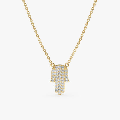 1.0 CT Round Bezel Solitaire Lab Grown Diamond Necklace