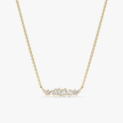 1.0 CT Round Bezel Solitaire Lab Grown Diamond Necklace