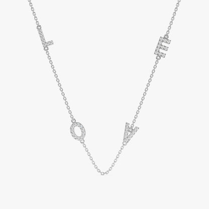 1.0 CT Round Bezel Solitaire Lab Grown Diamond Necklace