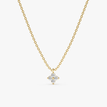 1.0 CT Round Bezel Solitaire Lab Grown Diamond Necklace