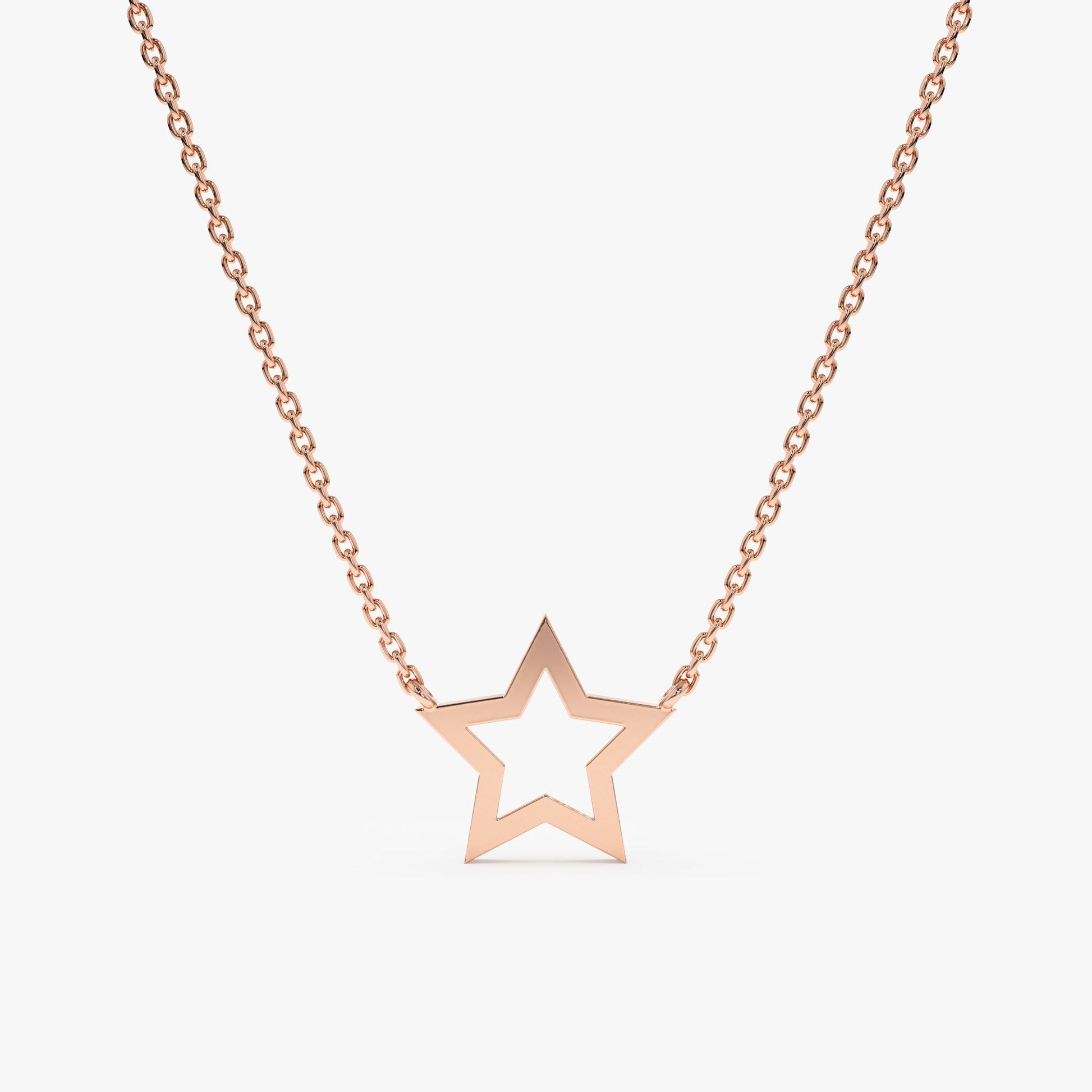 1.0 CT Round Bezel Solitaire Lab Grown Diamond Necklace