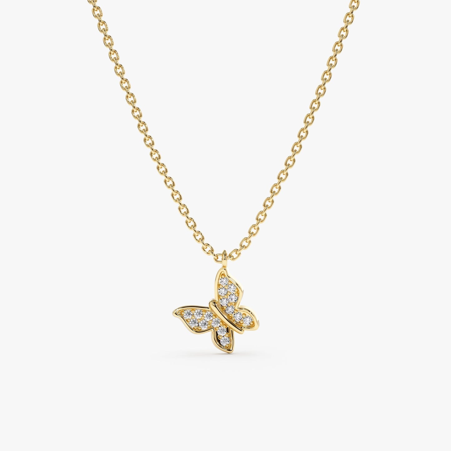 1.0 CT Round Bezel Solitaire Lab Grown Diamond Necklace