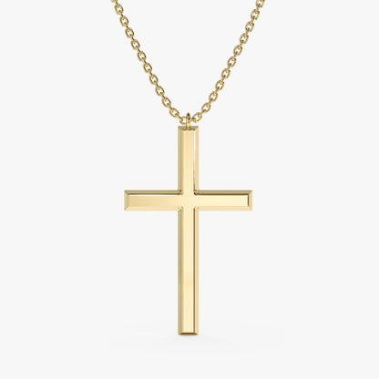 1.0 CT Round Bezel Solitaire Lab Grown Diamond Necklace