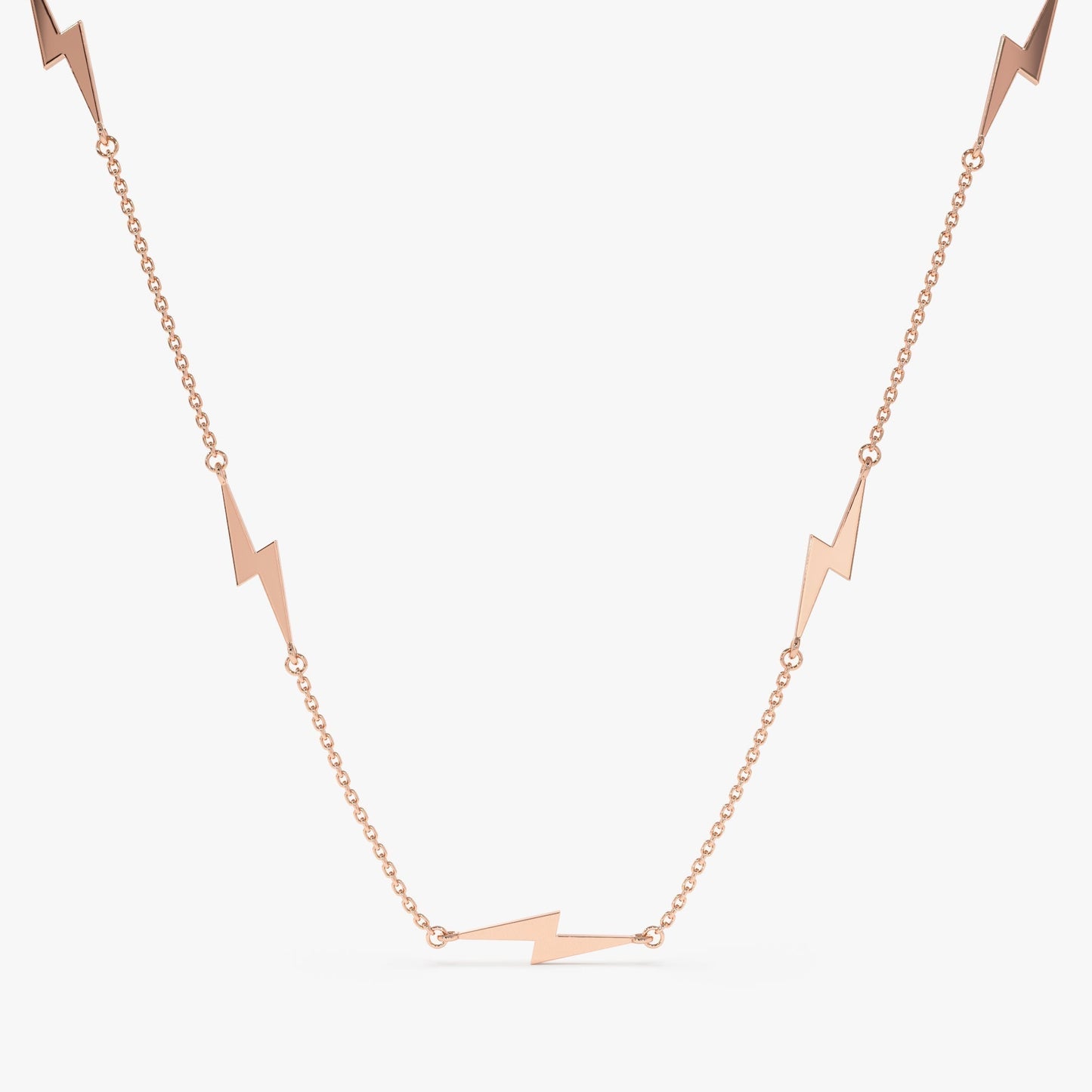 1.0 CT Round Bezel Solitaire Lab Grown Diamond Necklace