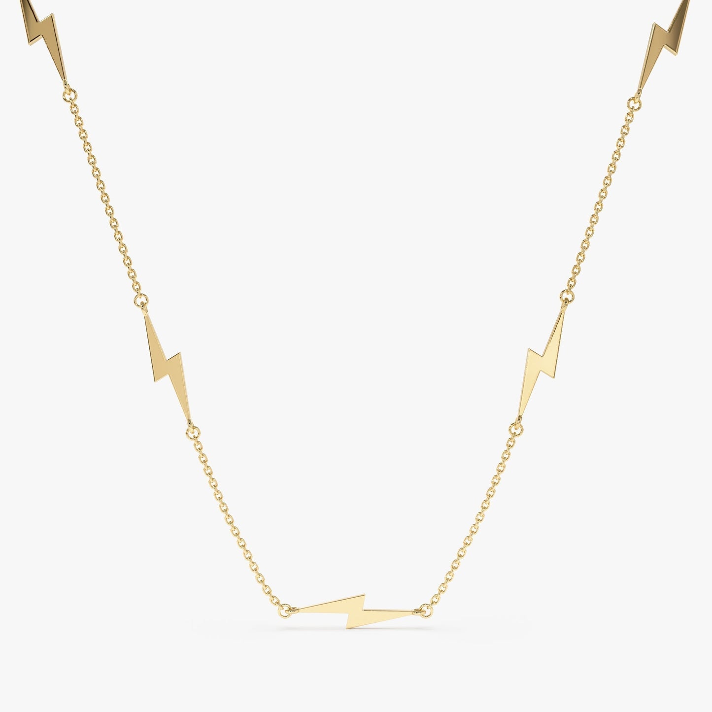 1.0 CT Round Bezel Solitaire Lab Grown Diamond Necklace