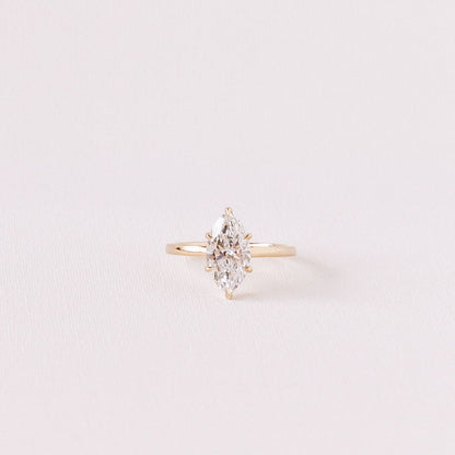 Cushion Hidden Halo Lab Grown Diamond Engagement Ring