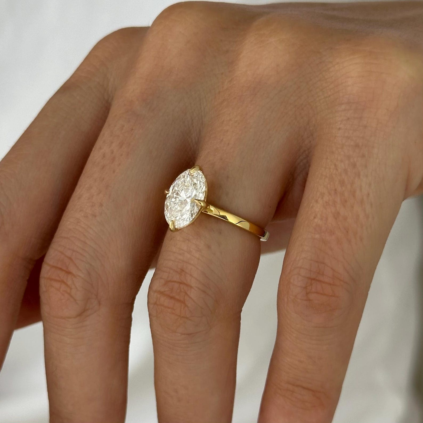 Round Halo, Pave & Split Shank Engagement Ring – 1.93 CT Lab Grown Diamond