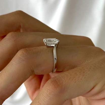 Round Halo, Pave & Split Shank Engagement Ring – 1.93 CT Lab Grown Diamond