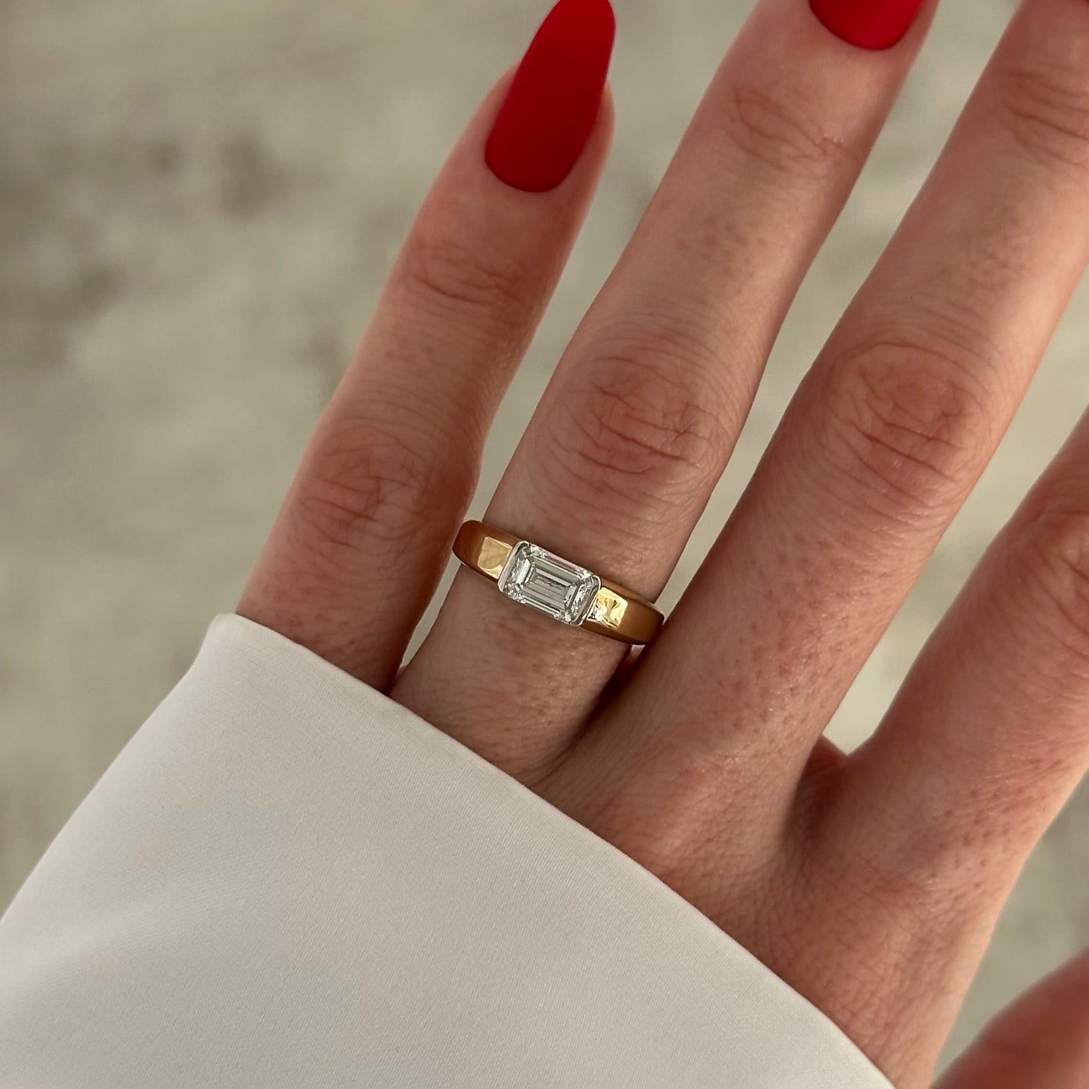 Round Halo, Pave & Split Shank Engagement Ring – 1.93 CT Lab Grown Diamond