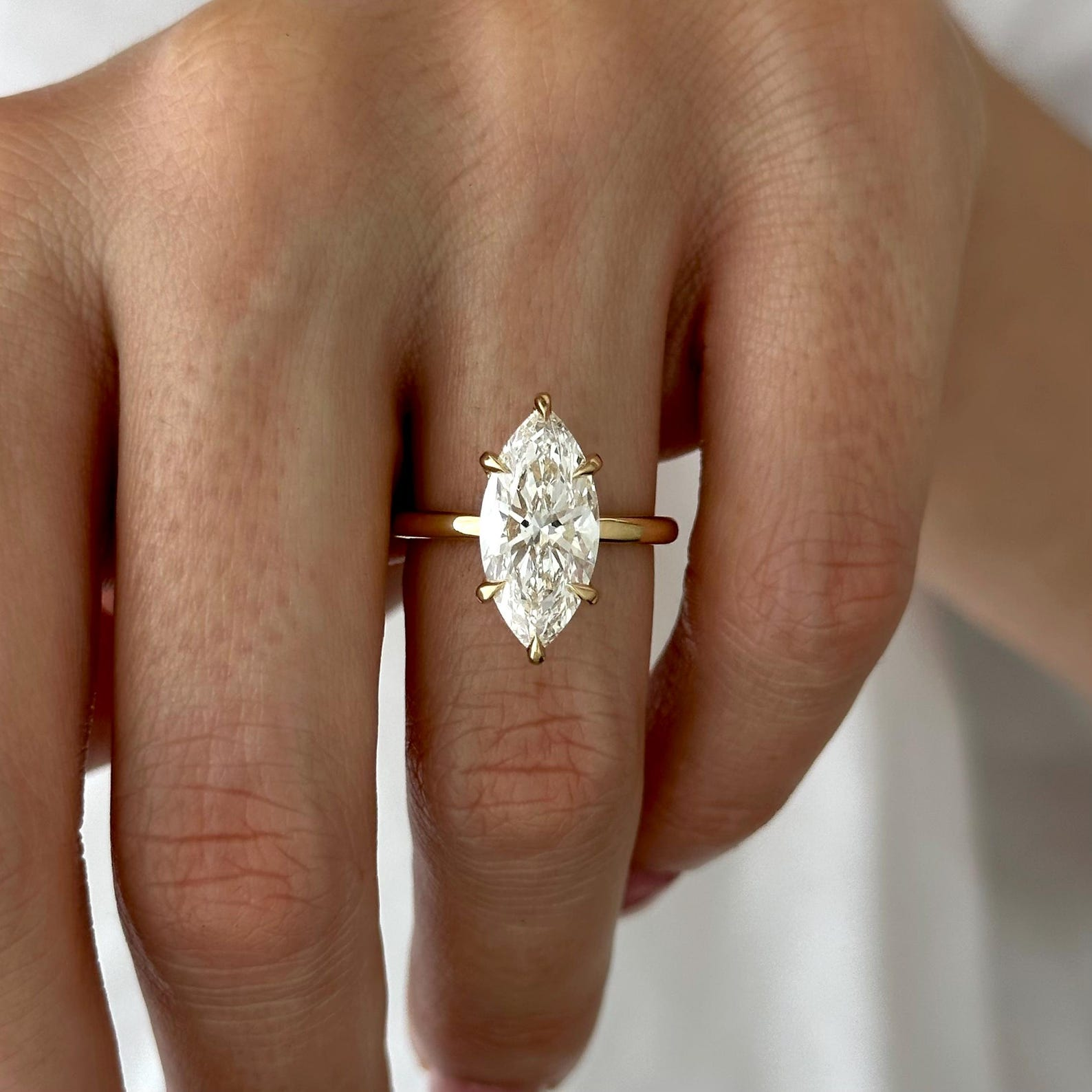 Round Halo, Pave & Split Shank Engagement Ring – 1.93 CT Lab Grown Diamond