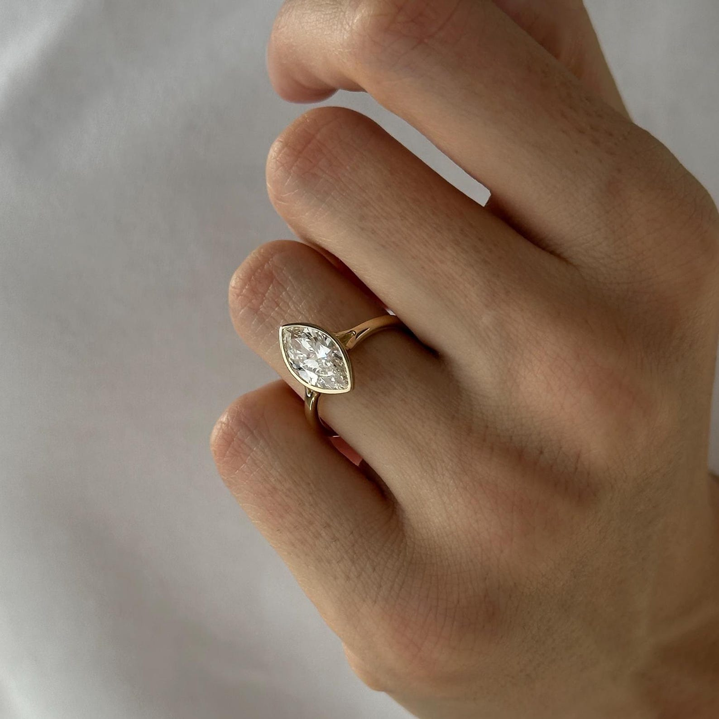 Round Halo, Pave & Split Shank Engagement Ring – 1.93 CT Lab Grown Diamond