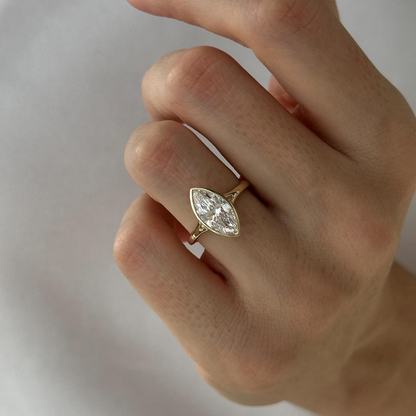 Round Halo, Pave & Split Shank Engagement Ring – 1.93 CT Lab Grown Diamond