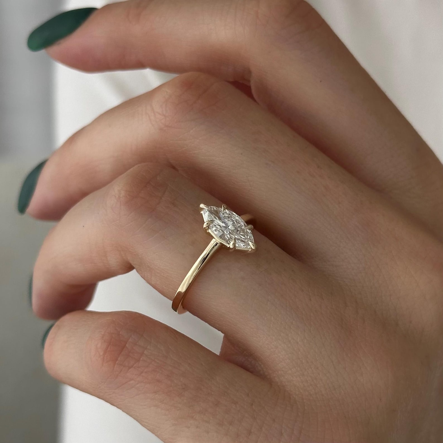 Round Halo, Pave & Split Shank Engagement Ring – 1.93 CT Lab Grown Diamond