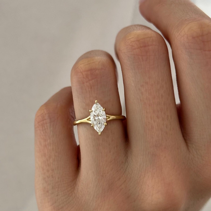 Round Halo, Pave & Split Shank Engagement Ring – 1.93 CT Lab Grown Diamond