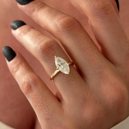 Round Halo, Pave & Split Shank Engagement Ring – 1.93 CT Lab Grown Diamond