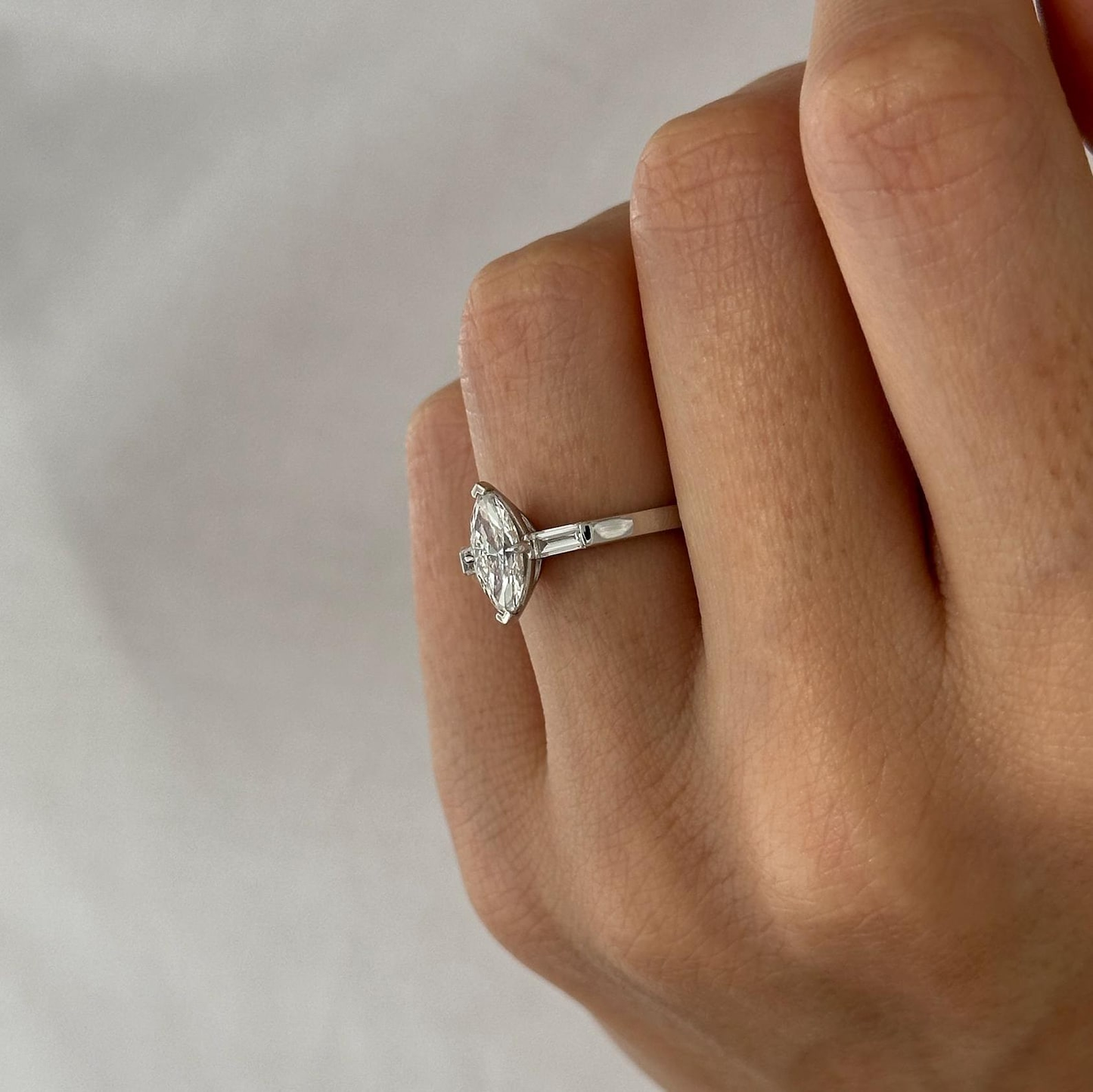 Round Halo, Pave & Split Shank Engagement Ring – 1.93 CT Lab Grown Diamond
