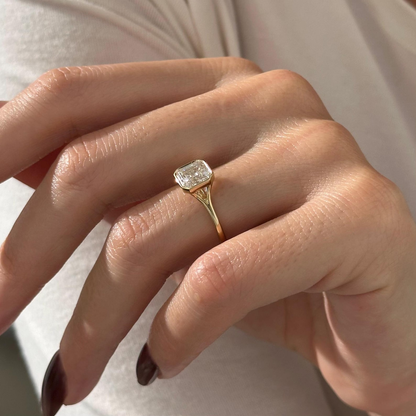 Round Halo, Pave & Split Shank Engagement Ring – 1.93 CT Lab Grown Diamond
