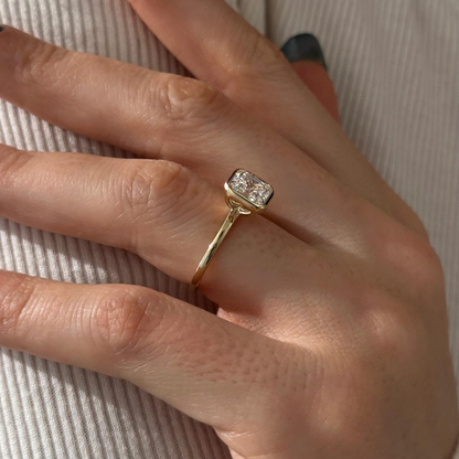 Round Halo, Pave & Split Shank Engagement Ring – 1.93 CT Lab Grown Diamond