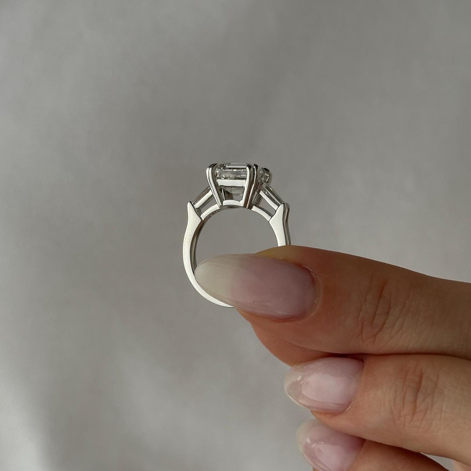 Round Halo, Pave & Split Shank Engagement Ring – 1.93 CT Lab Grown Diamond