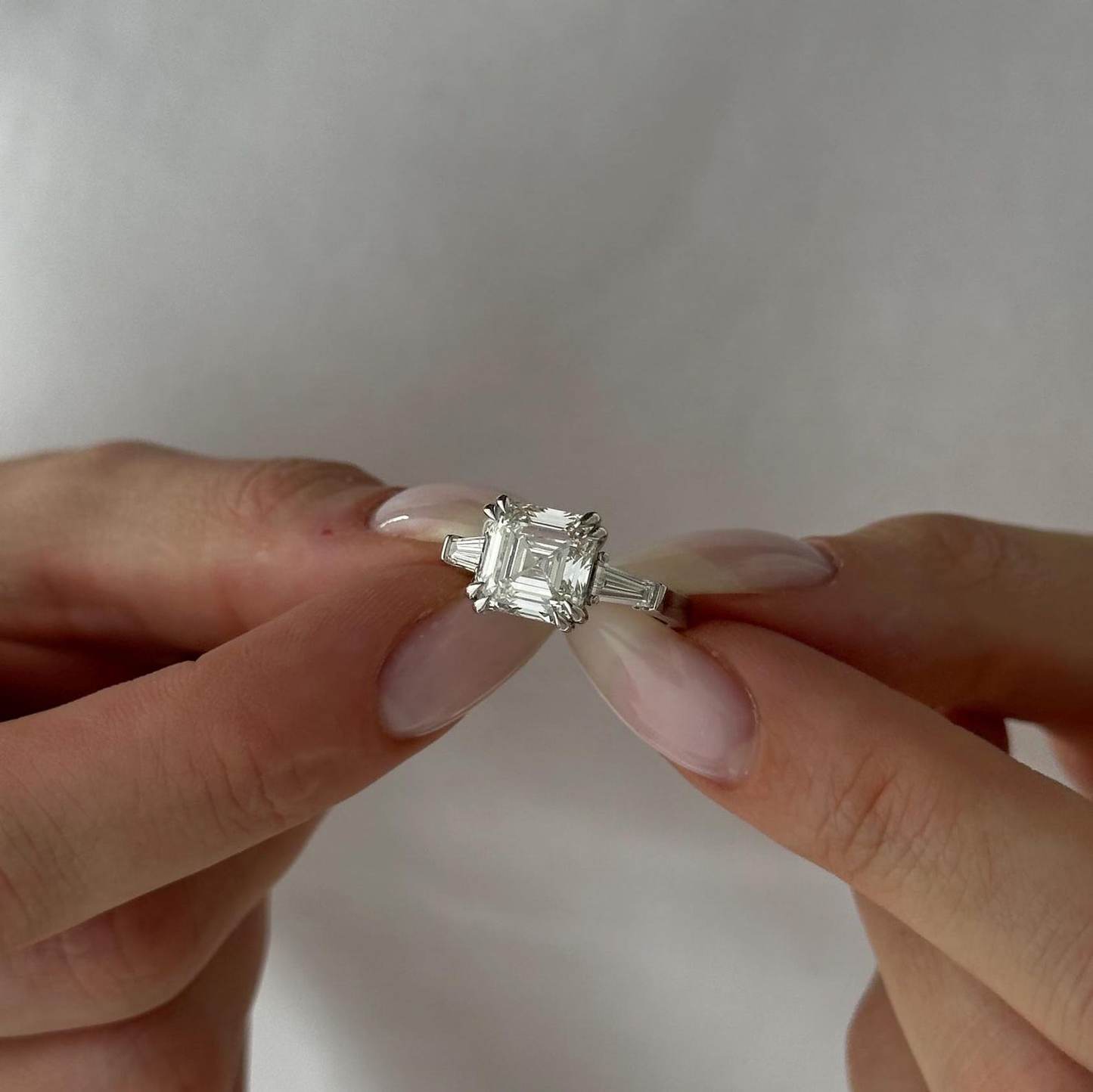 Round Halo, Pave & Split Shank Engagement Ring – 1.93 CT Lab Grown Diamond