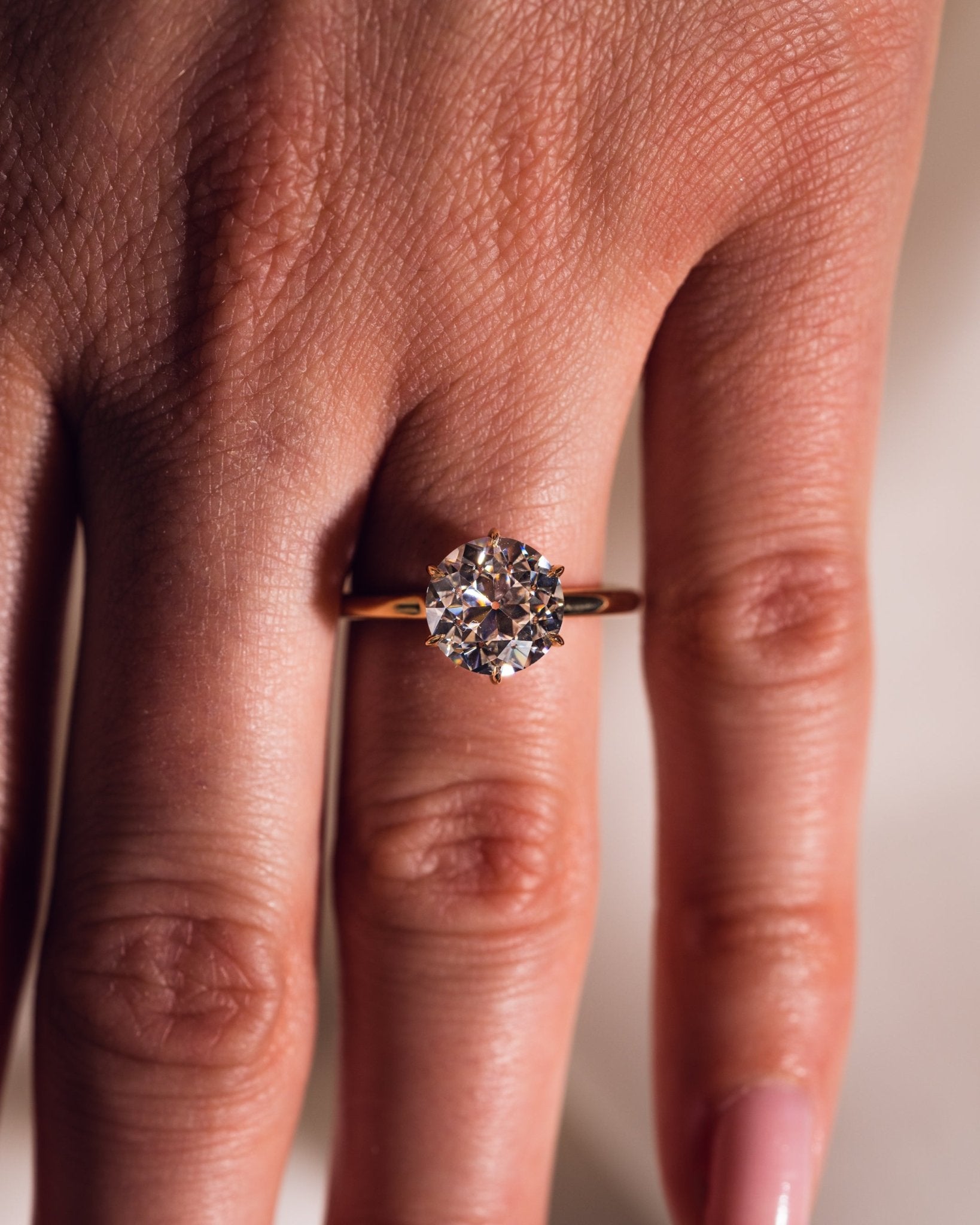 Cushion Hidden Halo Lab Grown Diamond Engagement Ring