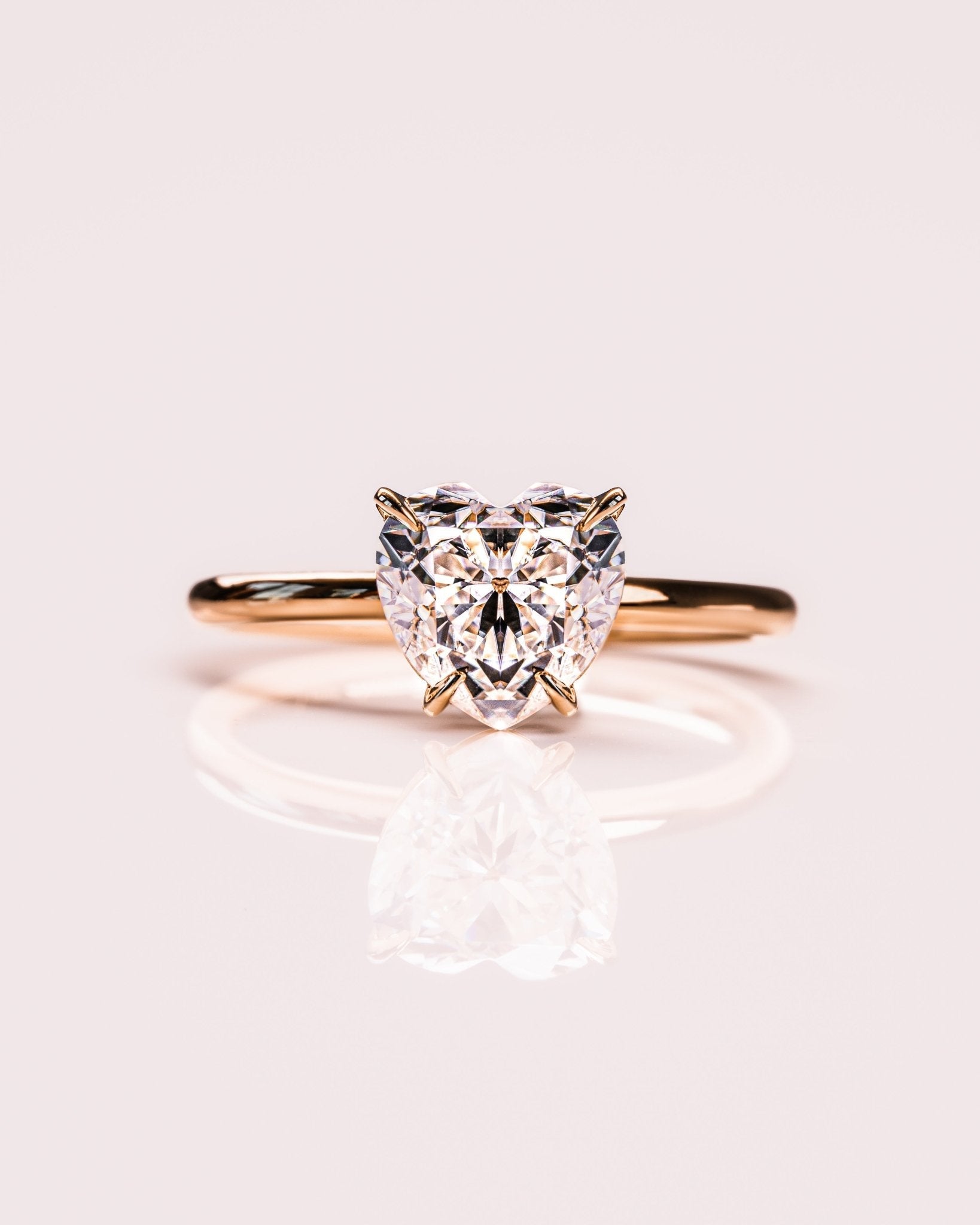 Cushion Hidden Halo Lab Grown Diamond Engagement Ring