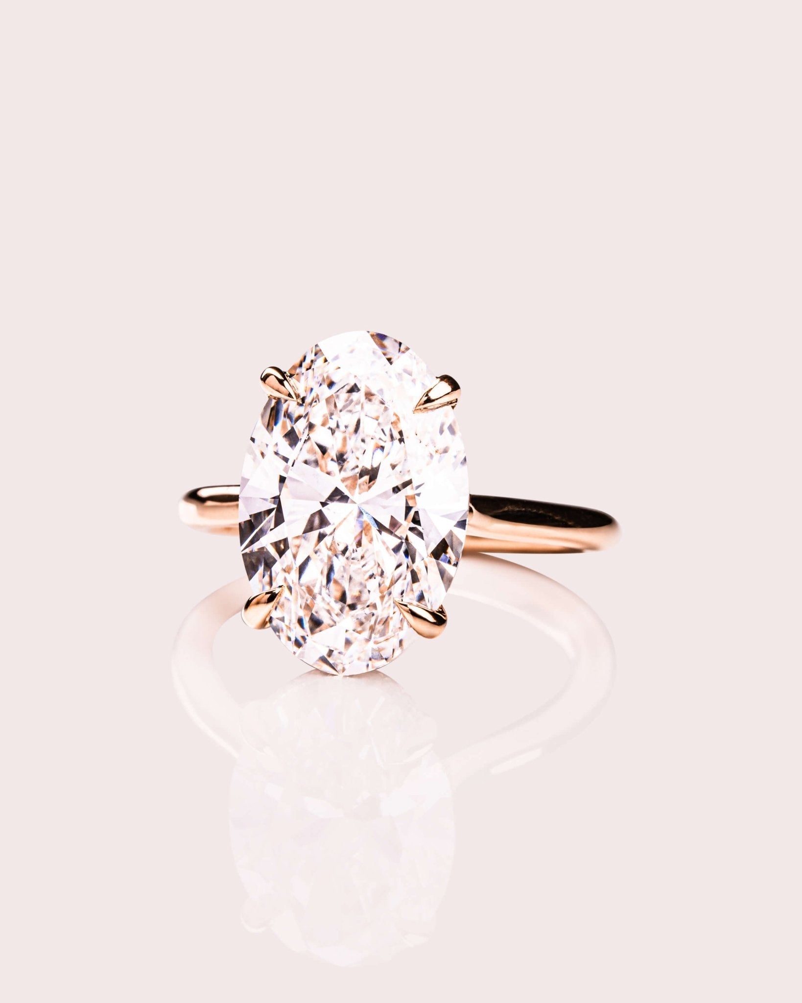 Cushion Hidden Halo Lab Grown Diamond Engagement Ring