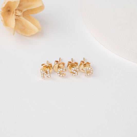 1.0 CT Round Bezel Solitaire Lab Grown Diamond Earrings