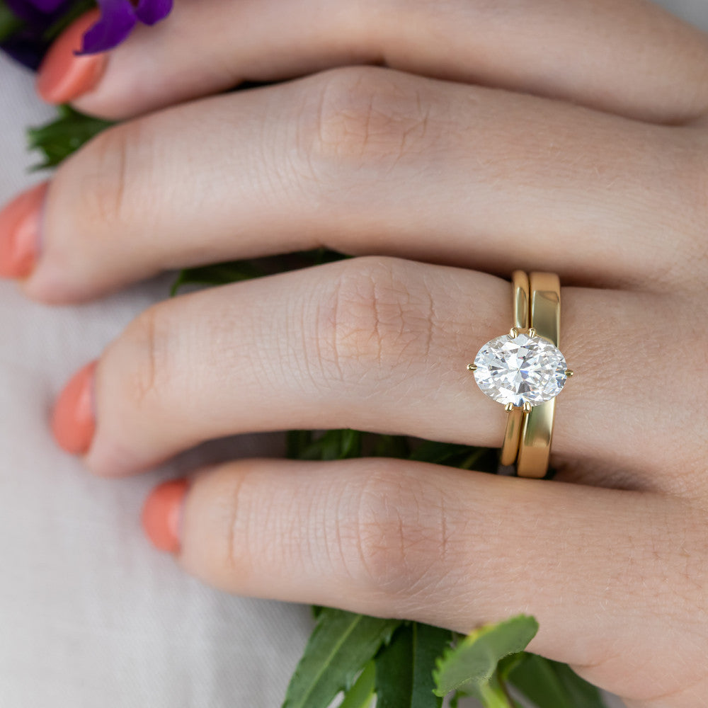 0.37 CT Round Full Eternity Lab Grown Diamond Wedding Band