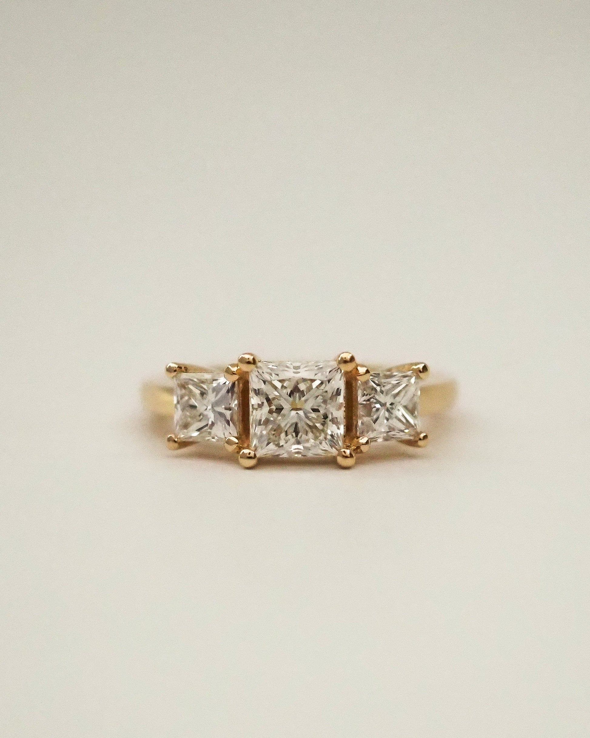 Round Swirl Semi Pave Engagement Ring – 1 CT Moissanite Diamond