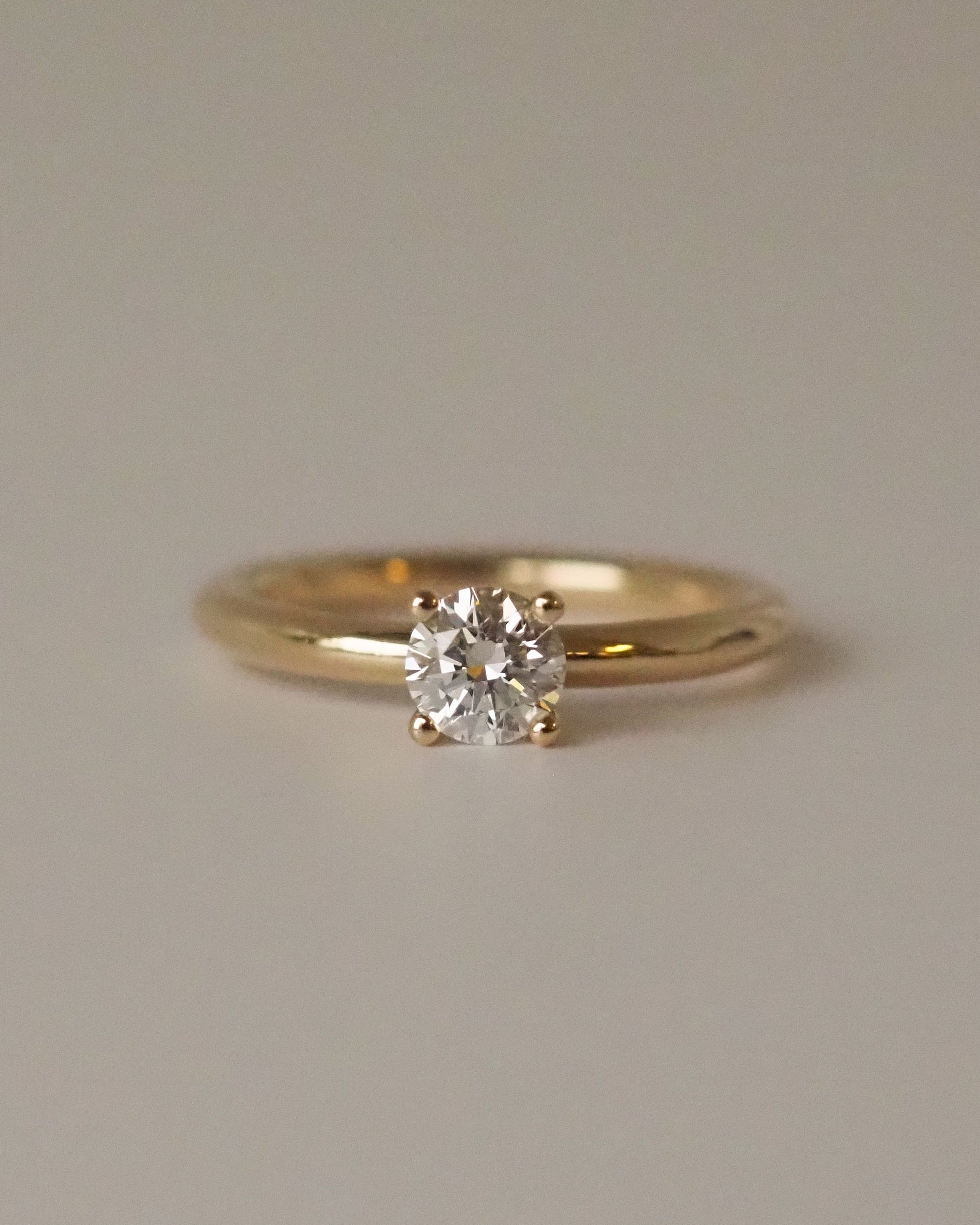 Round Swirl Semi Pave Engagement Ring – 1 CT Moissanite Diamond
