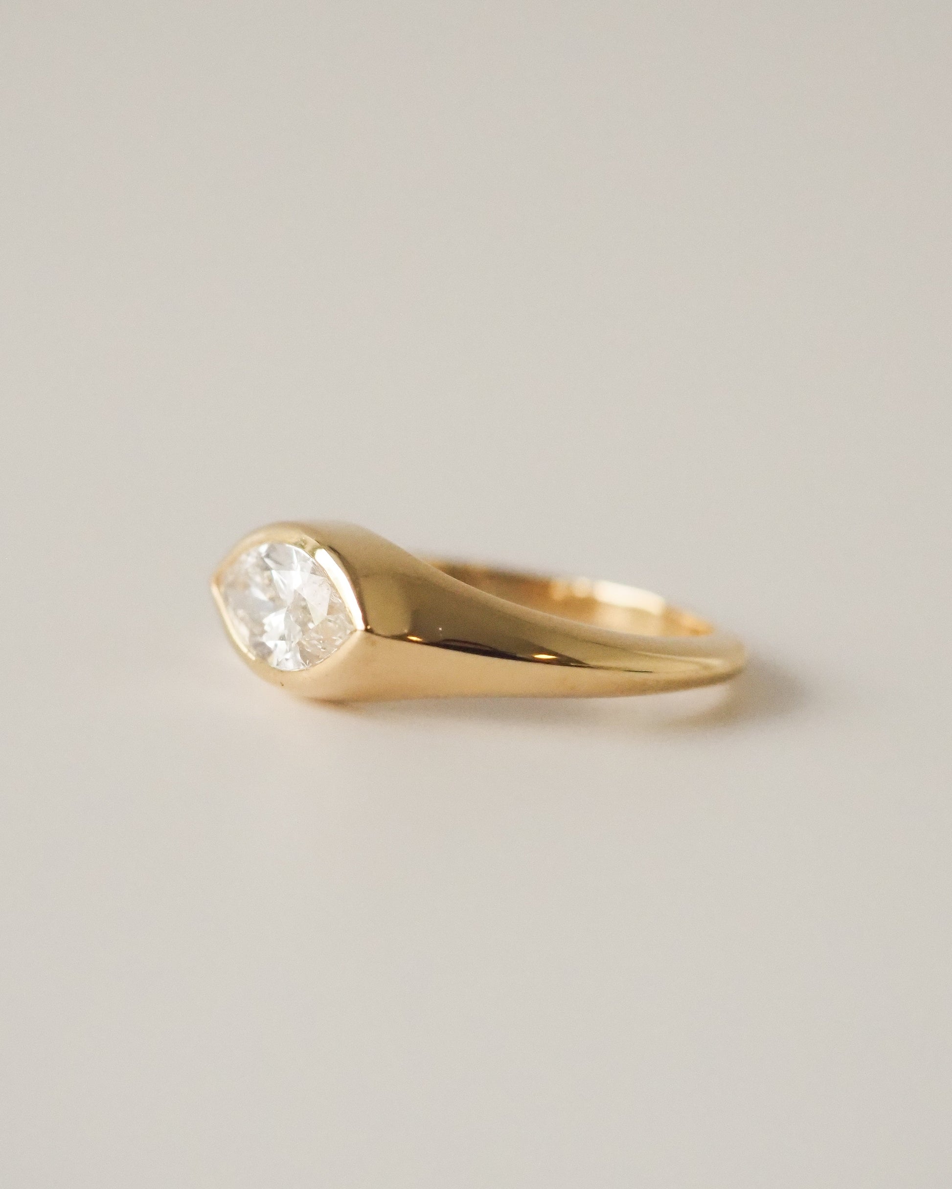 Round Swirl Semi Pave Engagement Ring – 1 CT Moissanite Diamond