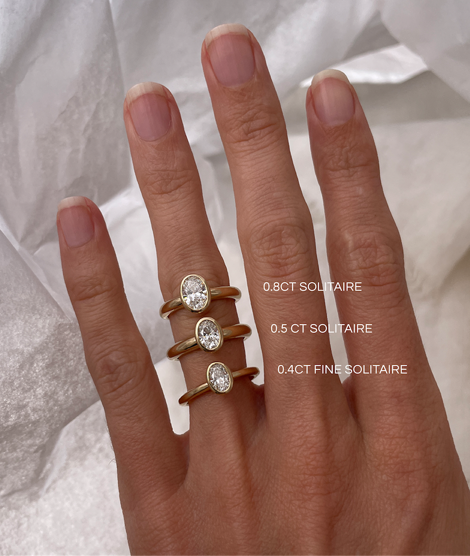 Round Swirl Semi Pave Engagement Ring – 1 CT Moissanite Diamond