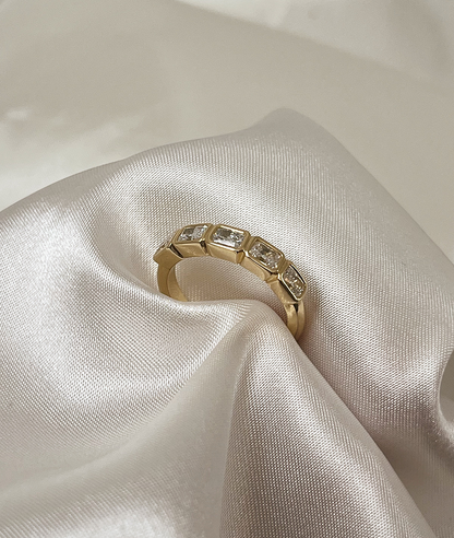 Round Swirl Semi Pave Engagement Ring – 1 CT Moissanite Diamond